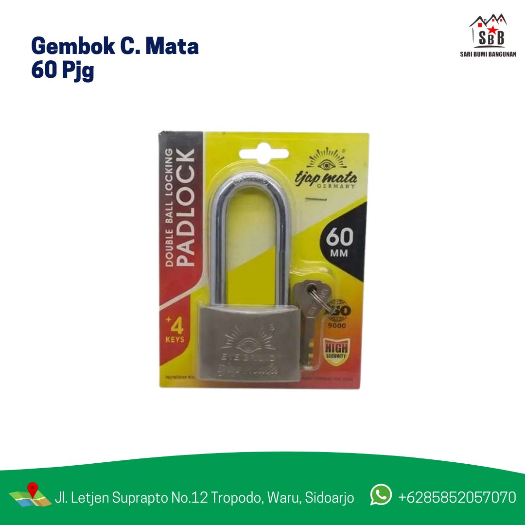 Gembok C. Mata 60 Pjg